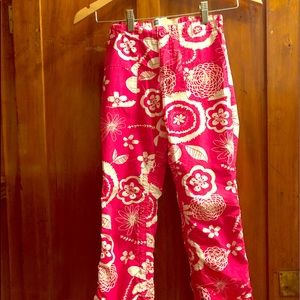 Fun Tropical Pink Gap Pants!